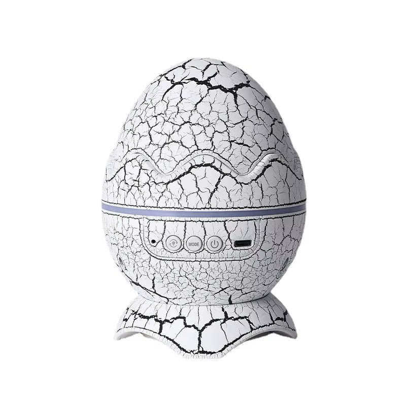 Dinosaur Eggshell Galaxy Projector Starry Sky Night Light Bluetooth Speaker Cute Game Room Decoration Children'S Gift LED Nebula