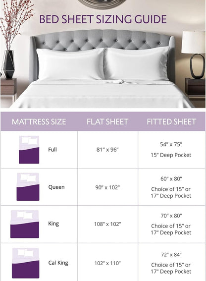 Mulberry Park 100% Pure Twin X-Long Silk Fitted Sheet 22 Momme 6A Mulberry Silk Bed Sheets with 15" Deep Pocket - Breathable, Ultra-Soft, Seamless - Gunmetal
