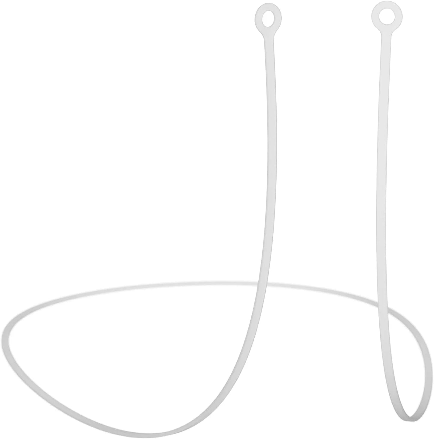 Silicone Earplugs + Lanyard Bundle, One Count - Reusable Noise Cancelling Earplugs (Cloud)