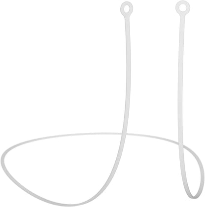 Silicone Earplugs + Lanyard Bundle, One Count - Reusable Noise Cancelling Earplugs (Cloud)