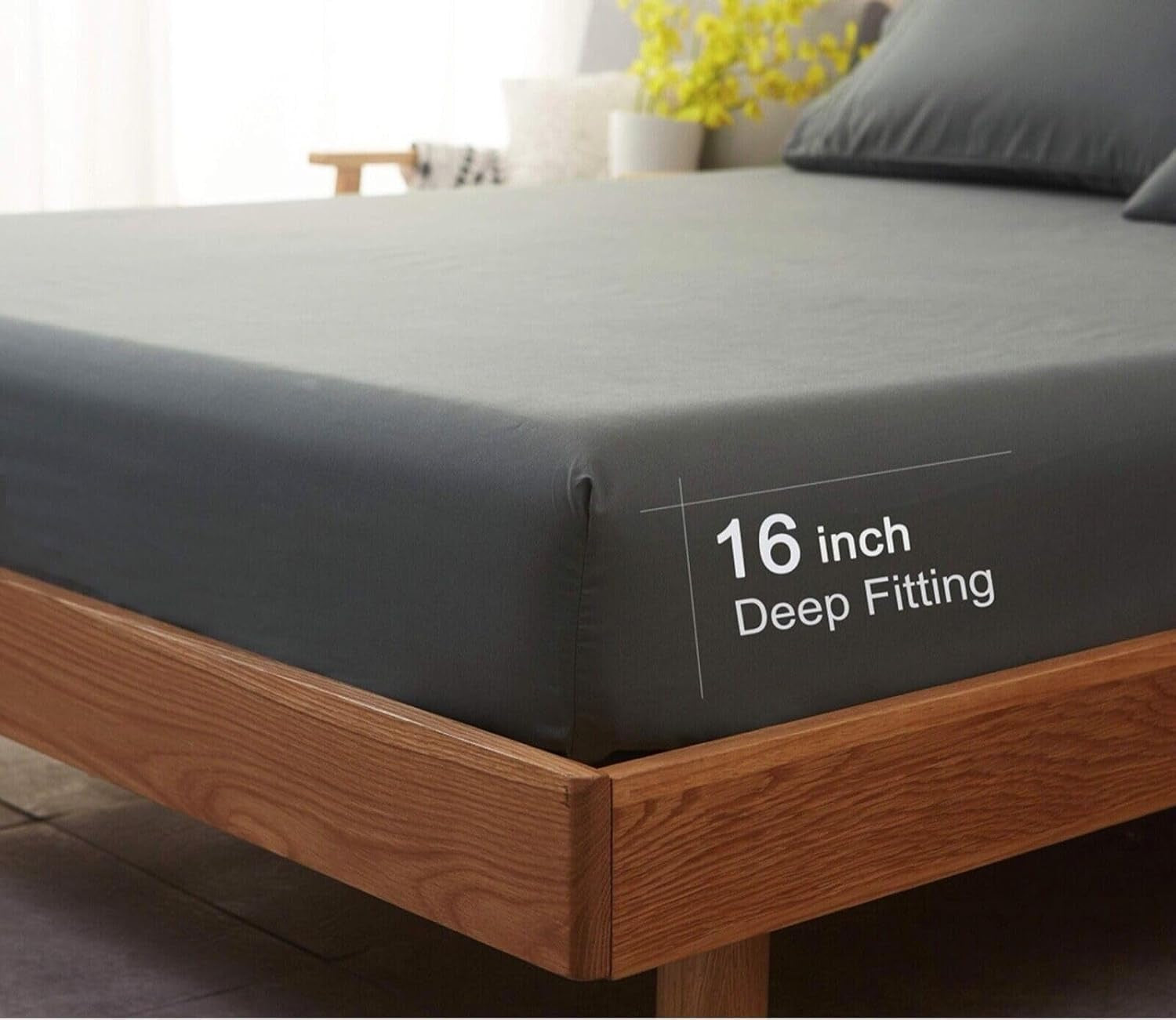 1900 Top Split Flex Head King Size Sheet Set - Egyptian Quality Ultra-Soft Bed Sheets - Double Brushed - Deep Pockets- Easy Fit - 4 Piece Set- Fade Resistant (Peach, Top Split Flex Head)