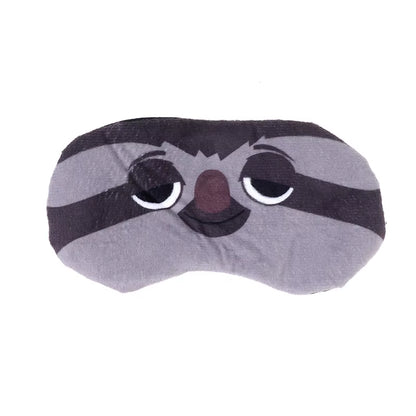 Cartoon Sleep Eye Mask Cute Funny Anime Eye Cover Sleeping Mask Eye Shade Band Blindfolds Sleep Aids Travel Rest Eyepatch