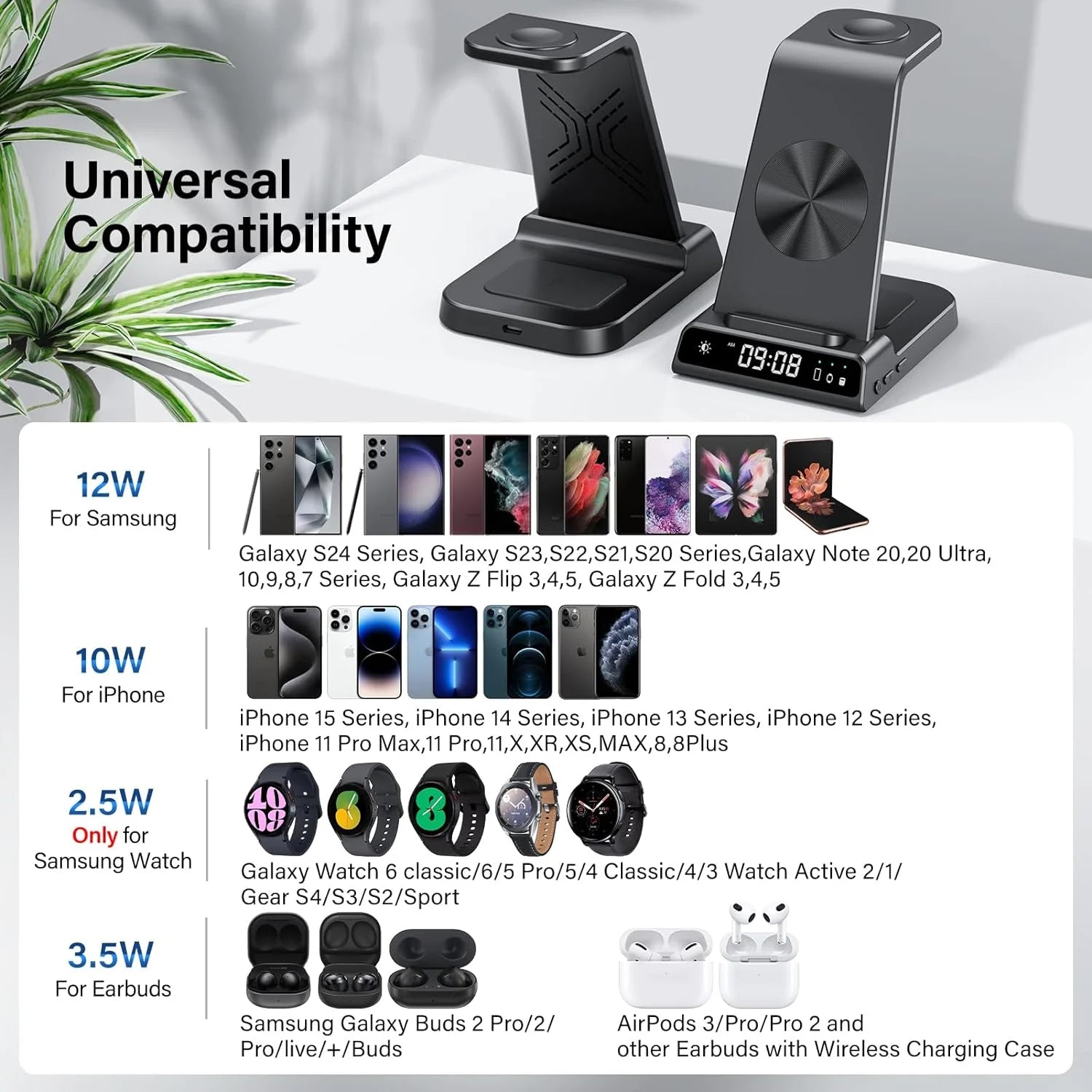 3-In-1 Samsung Galaxy Wireless Charging Station