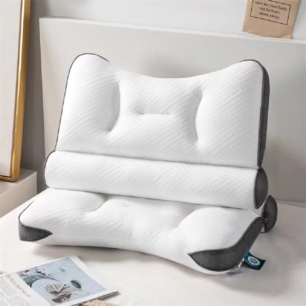 Super Ergonomic Pillow 40*60Cm Memory Cotton Orthopedic Pillow Slow Rebound Sleeping Pillows Ergonomic Relax Cervical for Adult