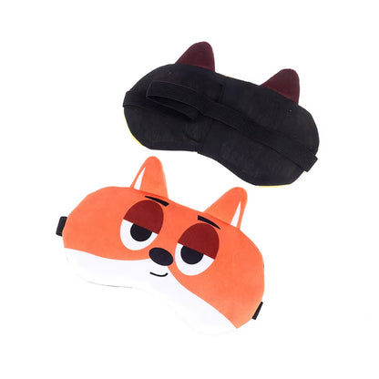 Cartoon Sleep Eye Mask Cute Funny Anime Eye Cover Sleeping Mask Eye Shade Band Blindfolds Sleep Aids Travel Rest Eyepatch