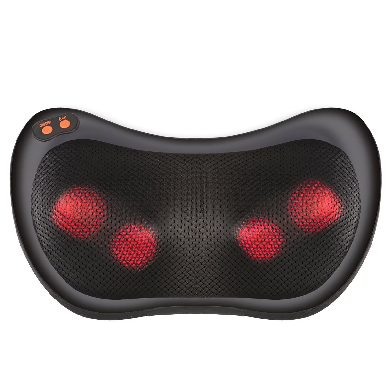 Shiatsu Neck Massager Pillow with Heat, Electric Back Massager for Shoulder, Back, Leg, Deep Tissue Kneading Massage to Relax Muscles, Massage Pillow Gift for Women/Men