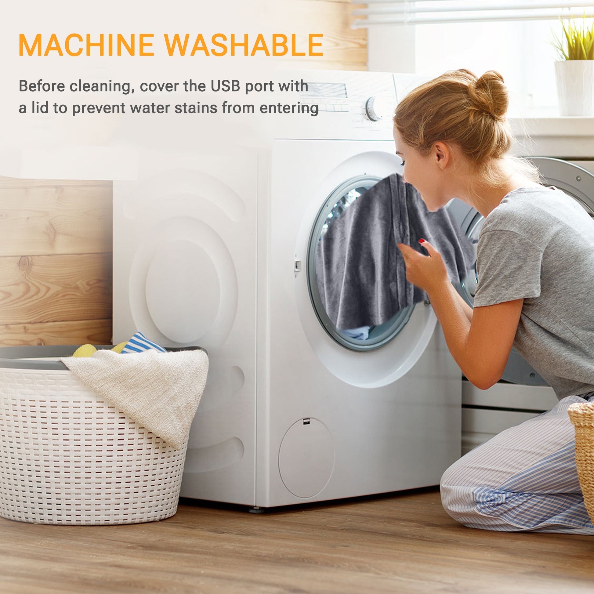  Electric Heated Blanket 59"X33" -  Washable Heated Shawl/Scarf with Zipper for Indoor Outdoor ,Dark Gre（Without Battery）