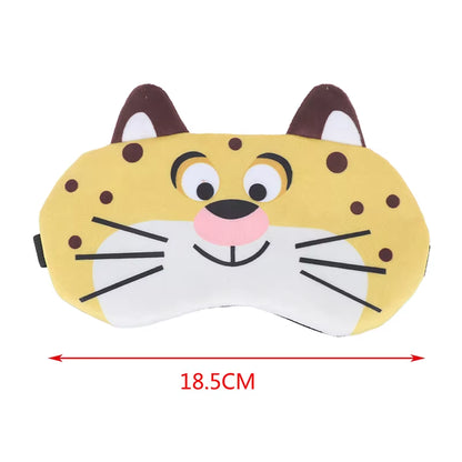 Cartoon Sleep Eye Mask Cute Funny Anime Eye Cover Sleeping Mask Eye Shade Band Blindfolds Sleep Aids Travel Rest Eyepatch
